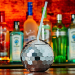 Verre à Cocktail Boule Disco