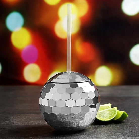 Verre à Cocktail Boule Disco